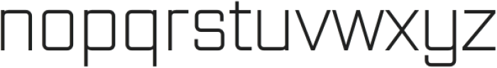 Bilaiyoba Extra Light otf (200) Font LOWERCASE