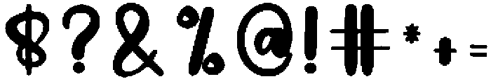 Bilateral Regular otf (400) Font OTHER CHARS