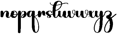 Bilateral Regular otf (400) Font LOWERCASE