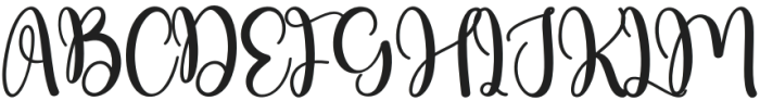 Bilateral Regular otf (400) Font UPPERCASE