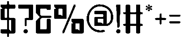Bilecra Regular otf (400) Font OTHER CHARS