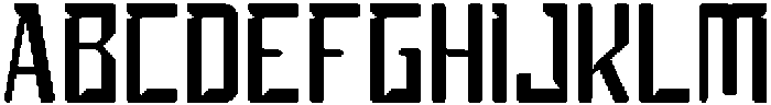 Bilecra Regular otf (400) Font UPPERCASE