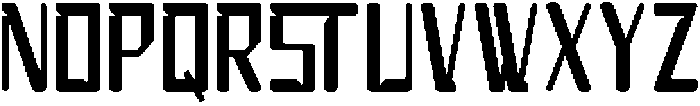 Bilecra Regular otf (400) Font UPPERCASE