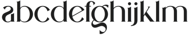 Bilend Regular otf (400) Font LOWERCASE