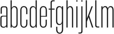 Bilgen Light otf (300) Font LOWERCASE