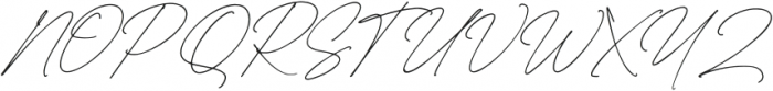 Billams Signature otf (400) Font UPPERCASE