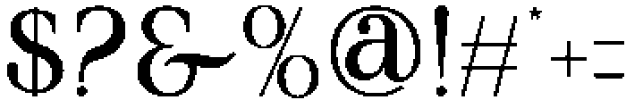 Billan Regular otf (400) Font OTHER CHARS