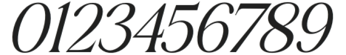 BillboardAtBeijing-Italic otf (400) Font OTHER CHARS