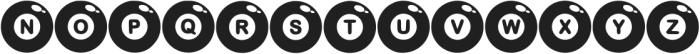Billiard Ball Regular otf (400) Font UPPERCASE