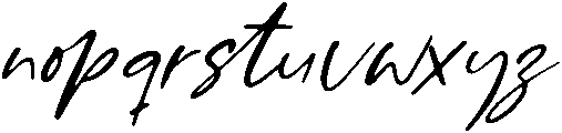 Billion Champagne Scattered otf (400) Font LOWERCASE