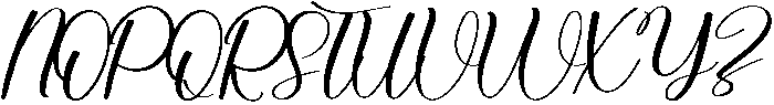 Billion Regular otf (400) Font UPPERCASE