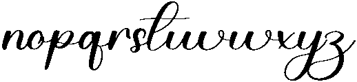 Billion Regular otf (400) Font LOWERCASE