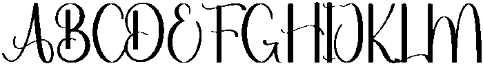 Billion Regular otf (400) Font UPPERCASE