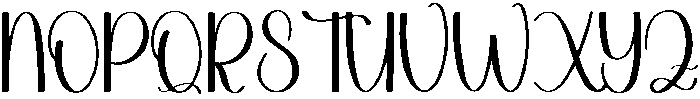 Billion Regular otf (400) Font UPPERCASE