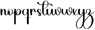 Billion Regular otf (400) Font LOWERCASE