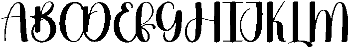 Billion Regular otf (400) Font UPPERCASE