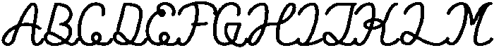 Billy Jean Style otf (700) Font UPPERCASE