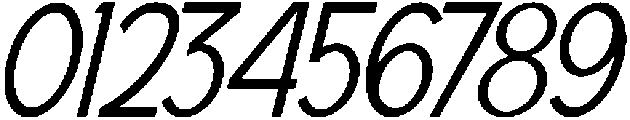Bilogy Italic otf (400) Font OTHER CHARS