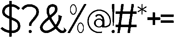 Bilogy otf (400) Font OTHER CHARS