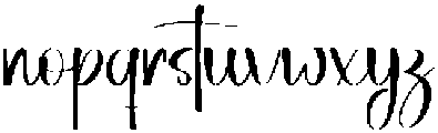 Bimble Teacher Regular otf (400) Font LOWERCASE