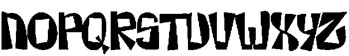 BingBong Regular otf (400) Font UPPERCASE