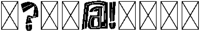BingBong Striped Sketch otf (400) Font OTHER CHARS