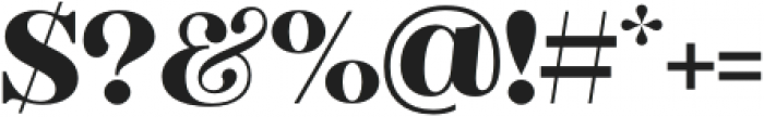 BinggoWoodDisplay-Bold otf (700) Font OTHER CHARS