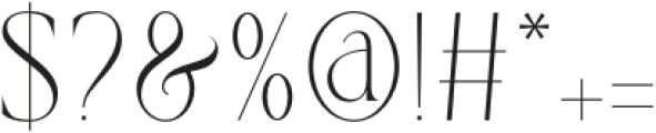 Bingkow Regular otf (400) Font OTHER CHARS