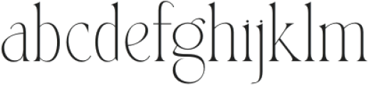 Bingkow Regular otf (400) Font LOWERCASE