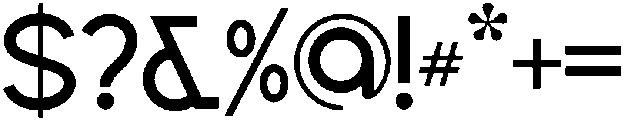 Bingo Regular otf (400) Font OTHER CHARS