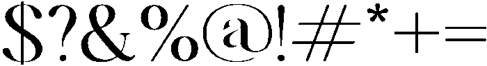 Bingo Regular otf (400) Font OTHER CHARS
