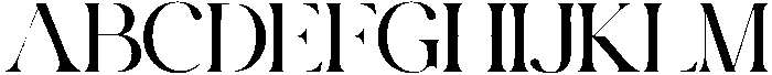 Bingo Regular otf (400) Font UPPERCASE