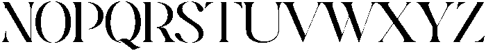 Bingo Regular otf (400) Font UPPERCASE