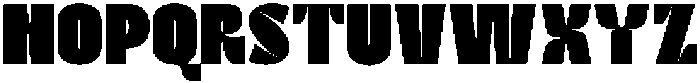 Bingro Black ttf (900) Font UPPERCASE