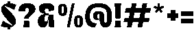 Bingro Bold otf (700) Font OTHER CHARS