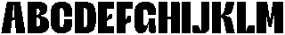Bingro Bold otf (700) Font UPPERCASE