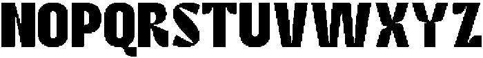 Bingro Bold otf (700) Font UPPERCASE