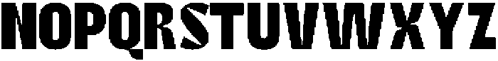 Bingro Bold otf (700) Font LOWERCASE