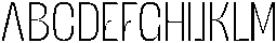 Bingro Extra Light otf (200) Font UPPERCASE