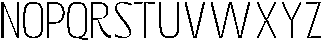 Bingro Extra Light otf (200) Font UPPERCASE