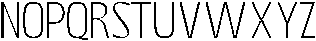 Bingro Extra Light otf (200) Font LOWERCASE