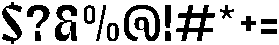 Bingro Medium otf (500) Font OTHER CHARS