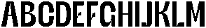 Bingro Medium otf (500) Font UPPERCASE
