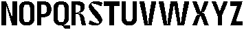 Bingro Medium otf (500) Font LOWERCASE