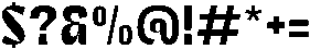 Bingro Semi Bold otf (600) Font OTHER CHARS