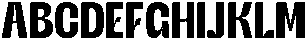 Bingro Semi Bold otf (600) Font UPPERCASE