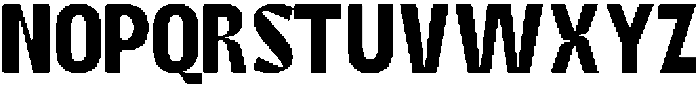 Bingro Semi Bold otf (600) Font LOWERCASE