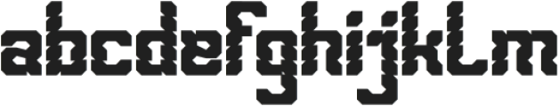 Biochemical Switches 01 Bold otf (700) Font LOWERCASE