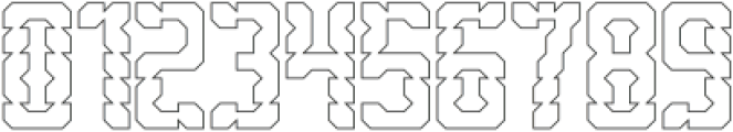 Biochemical Switches 01-Hollow otf (400) Font OTHER CHARS