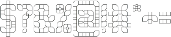 Biochemical Switches 02 otf (400) Font OTHER CHARS